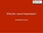 Why Inspections are Important